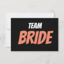 Zoek naar bachelorette party kaarten Team bride