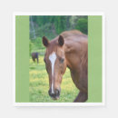 Recherche de cheval serviettes Fleurs
