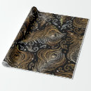 Recherche de plume paon papier cadeau Transparent