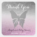 Zoek naar roze vlinder stickers Glitter