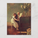 Recherche de leçon musique cartes postales Piano