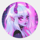 Recherche de demon autocollants Cornes