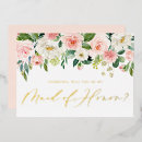 Zoek naar vriendin uitnodigingen Maid of honor