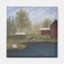 Zoek naar boerderij magneten Schilderij