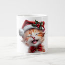 Recherche de le chat dans le chapeau tasses Noël