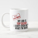 Recherche de top secret tasses Humour