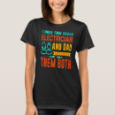 Recherche de papa électricien tshirts Rocher