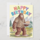 Recherche de sasquatch invitations Drôle