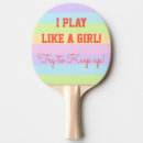 Recherche de motif rayures raquettes ping pong Fille
