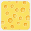Recherche de fromage suisse autocollants Tranche de fromage