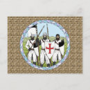 Recherche de chevalier médiéval cartes postales Modèle