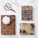 Recherche de bottes de cowboy papier cadeau Brun