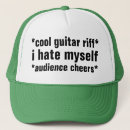 Recherche de vedette du rock casquettes Musicien