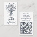 Recherche de bouquet fleurs cartes visite Élégant