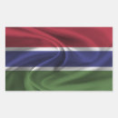 Recherche de gambie autocollants Drapeau de la gambie