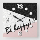 Recherche de heureux horloges Blanc