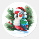 Recherche de perroquet autocollants Noël