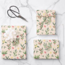 Recherche de saumon papier cadeau Floral
