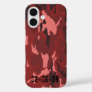Recherche de camo rouge iphone coques Militaire