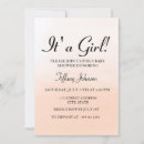 Recherche de sweet baby shower fille invitations Moderne