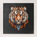 Recherche de portrait de tigre Heureux