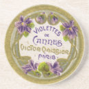 Recherche de parfum dessous de verres Violet