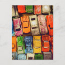Recherche de voiture jouet cartes postales Antique