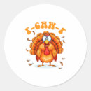 Recherche de humour dinde thanksgiving autocollants Nourriture
