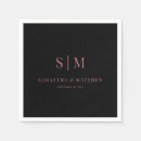 Recherche de rose noir serviettes Simple