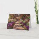 Recherche de jardin monet vœux cartes Impressionniste