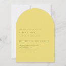 Recherche de jaune citron mariage invitations Simple