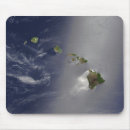Recherche de vue satellite tapis souris Hawaï