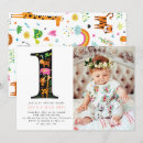 Recherche de jungle wild one anniversaire invitations Safari