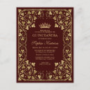 Zoek naar royal red invitations Quinceañera