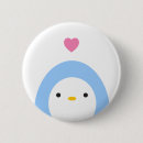 Recherche de amour pingouin badges Coeur