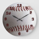 Zoek naar baseballs klokken Muur