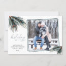 Recherche de pine boughs vœux cartes Aquarelle