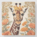 Recherche de girafes dessous de verres Pour elle