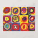 Recherche de peinture kandinsky cartes postales Abstrait