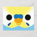 Recherche de perruche bleue cartes postales Mignon