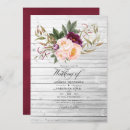 Recherche de marsala mariage invitations Fleurs
