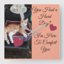 Recherche de drôle de chat horloges Citation