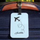 Recherche de avion bagages étiquettes Pour elle