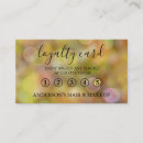 Recherche de fidélité de client cartes visite Typographie
