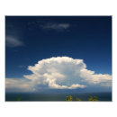 Zoek naar pluizige wolken posters Hemel