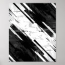 Zoek naar behang patroon posters Zwart wit