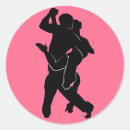 Recherche de couples de danse autocollants Tango