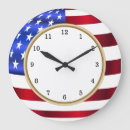 Recherche de drapeau américain rond horloges Usa