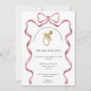 Recherche de pink ribbon invitations Vintage