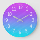 Recherche de pastel bleu horloges Élégant